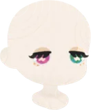 マカロンカラーの瞳