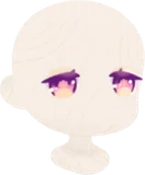 残照のコスモス畑を眺める瞳