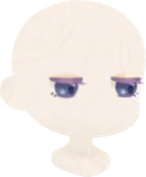 寂しげな瞳