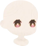 幼げな桃色の瞳