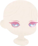 洞窟の妖精の瞳