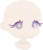 涙でにじんだ瞳