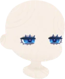 きらめく青宝石の瞳
