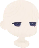 眠たげなディープブルーアイ