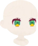たんぽぽを見つめる瞳