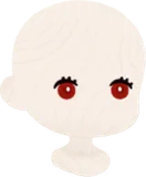 潤んだ赤の瞳