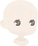 素朴なドールアイ