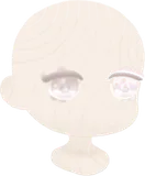 キャンドルを見つめる瞳
