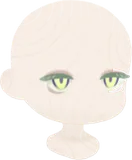 澄んだライトグリーンアイ