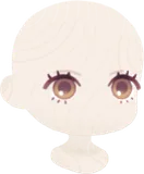 ナチュラルブラウンの瞳