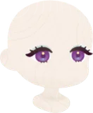 ドラマチックな女優の瞳