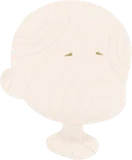 小さい困り眉