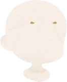 控えめな眉