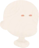 紅染まるまろ眉