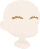 炎のような眉
