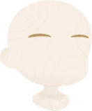 大人びた眉