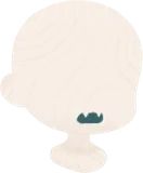 鋭いキバを持つ口