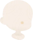 平たいノーズ