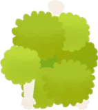 茂みのワンピース