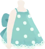 キャンディ水玉ワンピ