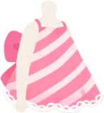 キャンディピンクワンピ