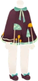 メルヘンキノコ柄ワンピ