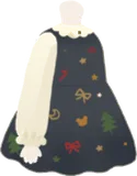 クリスマスパターンワンピ