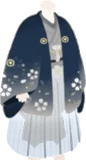 桜吹雪の袴