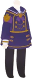 寮長のスミレ色セーラー服