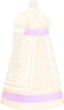 貴婦人のホワイトワンピース