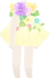 カラフルブルームワンピ
