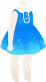 ブルーソーダワンピ