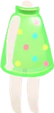 カラフルグラスワンピ