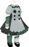 メイドゾンビの制服ワンピース