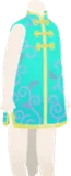 みやびな青色チャイナ服
