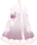 ドライフラワーを包んだワンピース