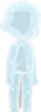 深い森の透き通った氷