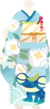 落ち着いた着物