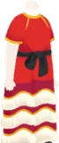 春節の舞獅の服