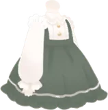 シンプルロリィタワンピ・グリーン