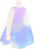 光るオーロラを紡いだワンピ