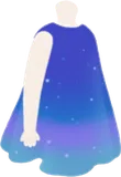 オーロラの夜を閉じ込めたワンピ