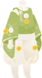 花あかりの水干・抹茶