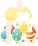 カラフルバルーンワンピ