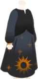 惑星の謎を解く録金術師の服