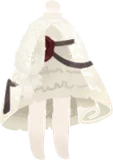 詩が綴られたドレス