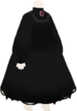 あやしげなブラックワンピ
