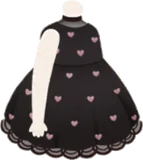 ブラックハートドレス
