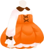 パンプキンな魔女ワンピース