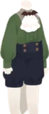 ハロウィンの魔法使いセットアップ